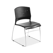 Armless Plastic Stacking Chair