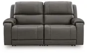 5Z-Harrenhurst - 2-Piece Power Reclining Sectional Loveseat - Anchor