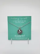 Necklace - Messy Nest - 3 Pearl Eggs