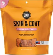 BIXBI Skin & Coat Salmon Jerky Dog Treats