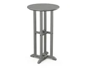 24″ Round Farmhouse Bar Bistro Table