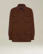 BEAVER CASHMERE UTILITY JACKET