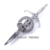 CLEARANCE! Kilt Pin – InverLoch, Scottish Clan Crest - Anderson, Graham, MacGregor, MacLean, MacPherson, Murray