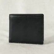 Classic Bi-Fold Leather Wallet – Premium Full-Grain Leather