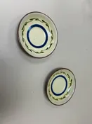 2 CERAMIC DIPPING DISHES