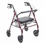 GO LITE BARIATRIC STEEL ROLLATOR