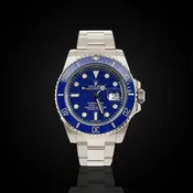 Pre Owned Rolex Submariner 40 mm Blue Dial