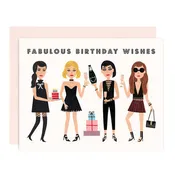 Fabulous Birthday Wishes Greeting Card