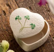 Belleek Kylemore Trinket Box