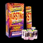 BOBMS BURSTING IN AIR