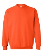 Orange Gildan G180B Youth Heavy Blend™ Crewneck Sweatshirt