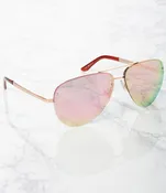 Aviator Sunglasses - M2100RRV/PK- Pack of 12 ($45 per Dozen)