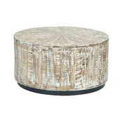 Cambria Round Drum Coffee Table