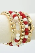 Multi Bead Bracelet Set