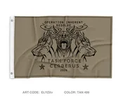 1001st Quartermaster Company Wall Flag - ELYZXv