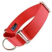 1.5 Wide Martingale Collar, Red Nylon
