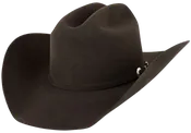 AMERICAN HAT 7X CHOCOLATE FELT HAT