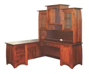 Aspen L Desk by Bamm's Furniture