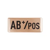 AB Positive Blood Type Badge