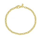 14K 3.3mm Charm Links Chain