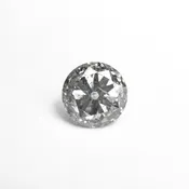 1.25ct Natural Canadian Salt & Pepper Old European Cut Diamond