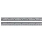 12" 5R Rigid Steel Rule