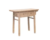 Antique Chinese Elm Hall Table, 36x18x33H