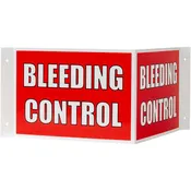 3-Way Bleeding Control Sign