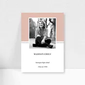 5x7 Double Sided Flat Card - GRAD - PDF