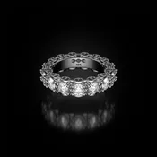 3.5MM INFINITE I RING | PRONG SETTING