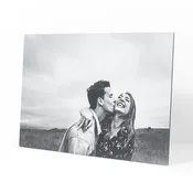 18.5 x 27.5 White Metal Print