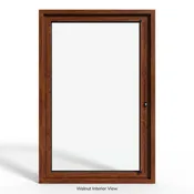 Alexues Aluminum 1 Lite Pivot Entry Door