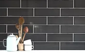 Vermont Liquorice Black 4X12 — Richmond Tile