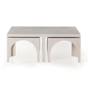Amara Coffee Table Off White Oak OL