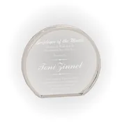 Clear Round Acrylic – 4.5″