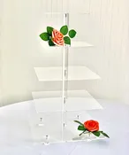 Acrylic Dessert Display — Seven Paths Manor