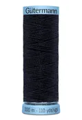 0011 True Navy - Gutermann 30wt Silk Thread