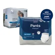 Absorbent Underwear Abena® Pants Pull On with Tear Away Seams Adult Medium Unisex Disposable Moderate Absorbency #1000017173