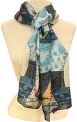 Beach Scarf - Wearable art inspired by the seashore!