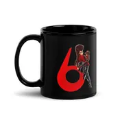6 (@callher6 - ) These Boots Black Glossy Mug