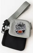 Birds Dou Wristlet Grey/Black