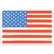 American Flag Vinyl Sticker