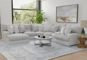 Abraxas Moonstruck 6pc. Power Reclining Sectional w/ LAF Chaise
