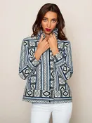 Boardwalk Geometric Jacket