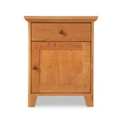 American Country 1-Drawer Nightstand with Door