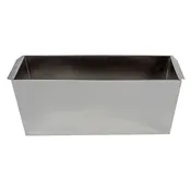 19 QT. Stainless Steel Flat Mop Bucket
