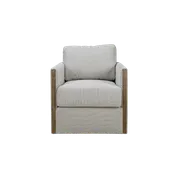Boucle Swivel Chair — Everything Home Design + Remodel