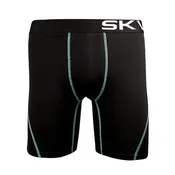 SKVI Black-Teal Boxer Briefs 2-pack
