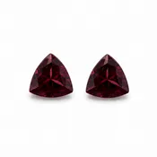 0.63ct Trillion Rhodolite Garnet