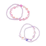 Assorted- Great Pretenders Boutique Shimmer Butterfly Bracelet Set